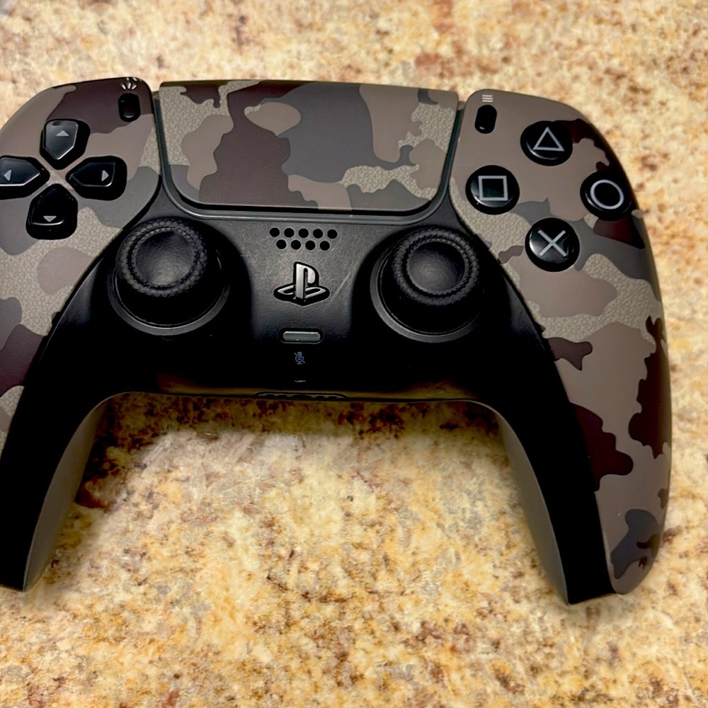 A ps5 controller for the game